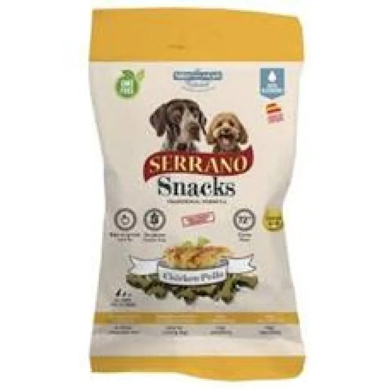 Serrano Snack Dog Chicken 100g