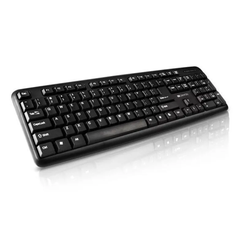 Canyon KB-1, klávesnica, USB, 104 kláves, odolná proti poliatiu tekutinou…
