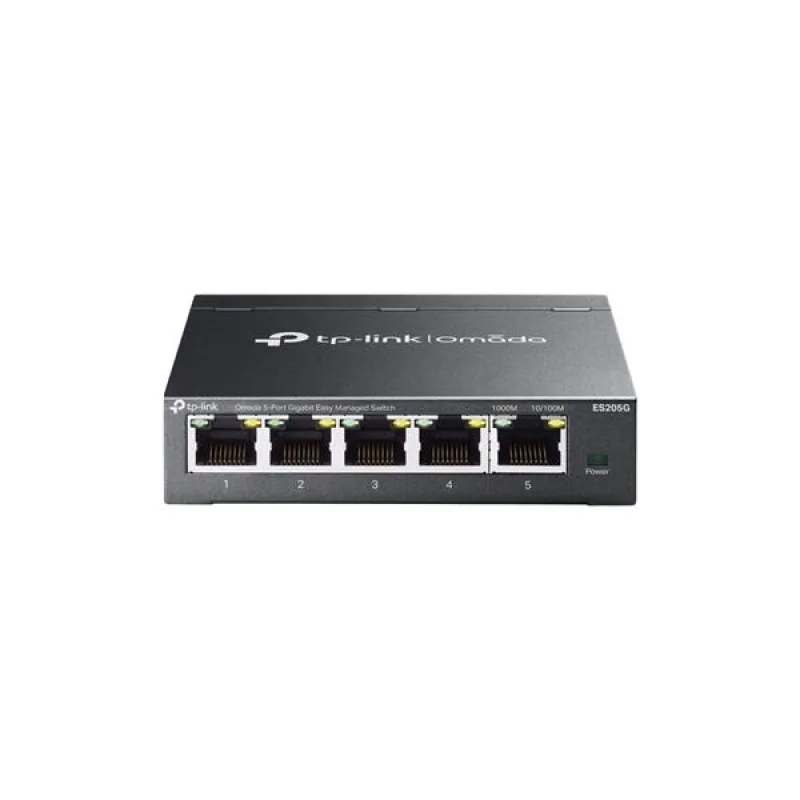 Omada 5-Port Gigabit Easy Managed Switch PORT: 5× Gigabit RJ45 Ports SPEC…