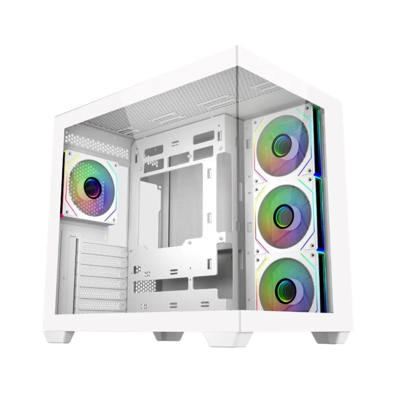 Cooler Master case Elite 681, ATX, Průhledná bočnice, 4x 120mm ARGB…