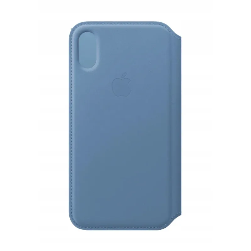 Puzdro iPhone XS Leather Folio Cornflower MVFD2ZM/A
