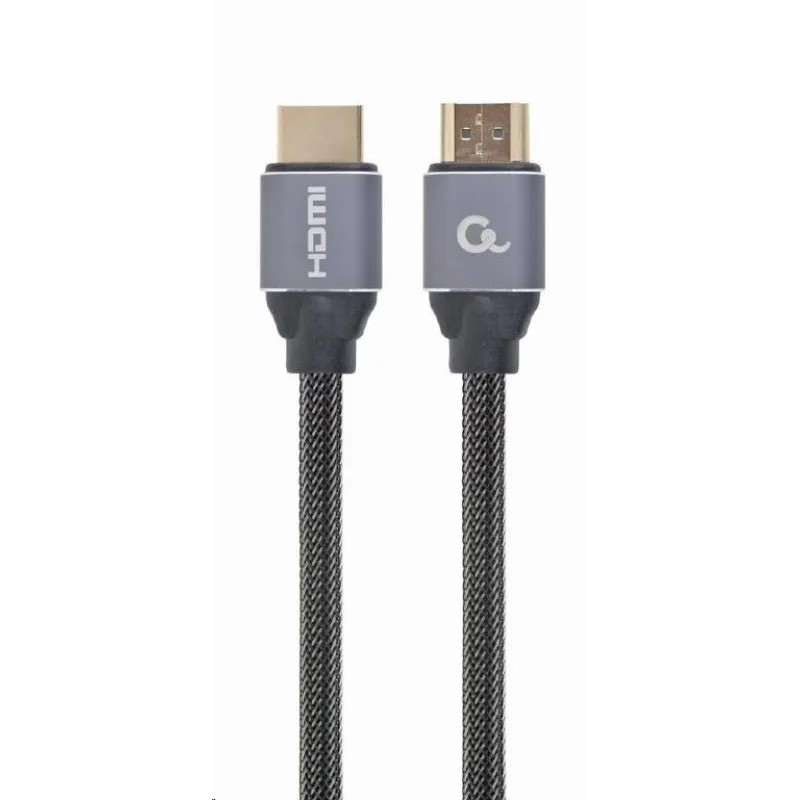 GEMBIRD CABLEXPERT HDMI kábel 2.0, 2 m, opletené, čierne, blister…