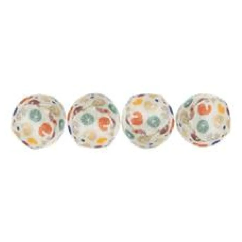 Míčky leopardí motiv 4 cm/ 4ks