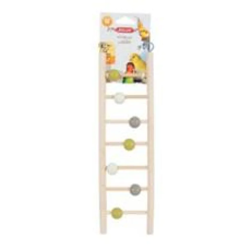 Žebřík pro ptáky dřevěný 7 příček 35cm Zolux 1 ks