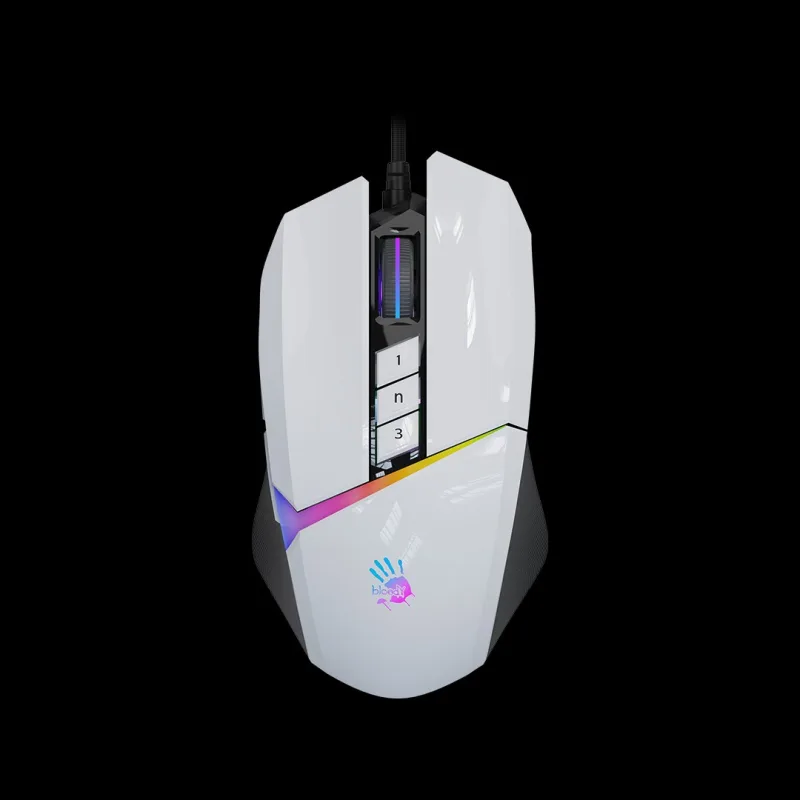 A4tech Bloody Myš W60 Max Activated, podsvícená herní myš, 12000 DPI, …