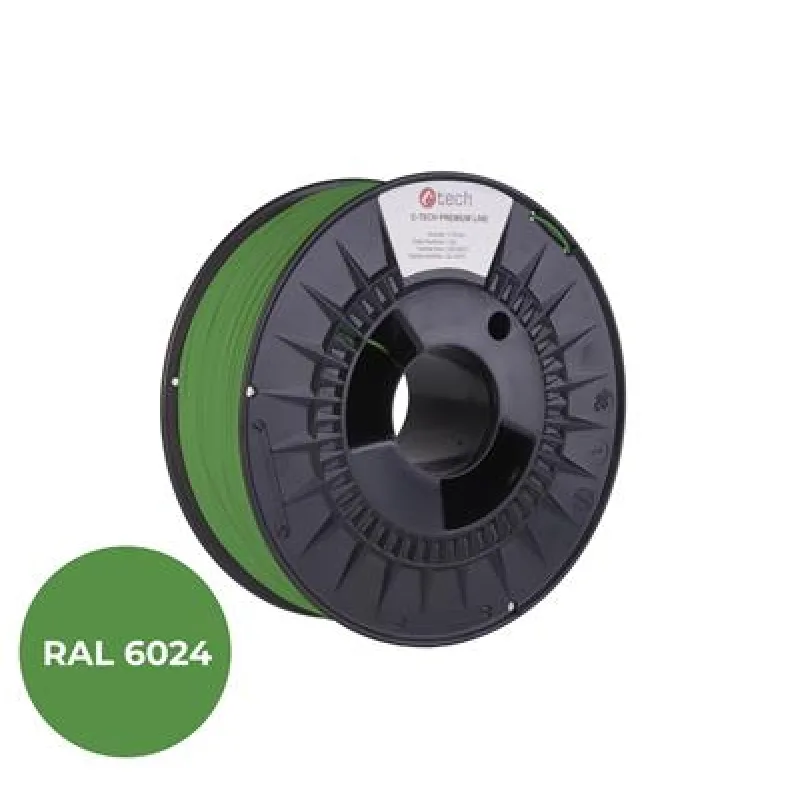 Tlačová struna (filament) C-TECH PREMIUM LINE, PLA, dopravná zelená,…