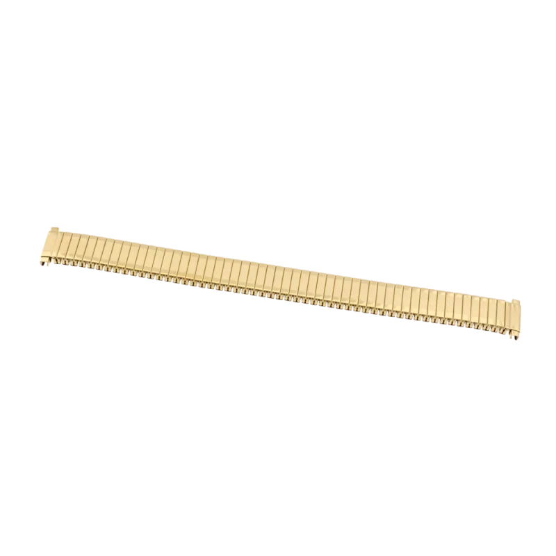 JVD Unisex kovový pružný pozlacený řemínek na hodinky Kovový tah KT 191/14