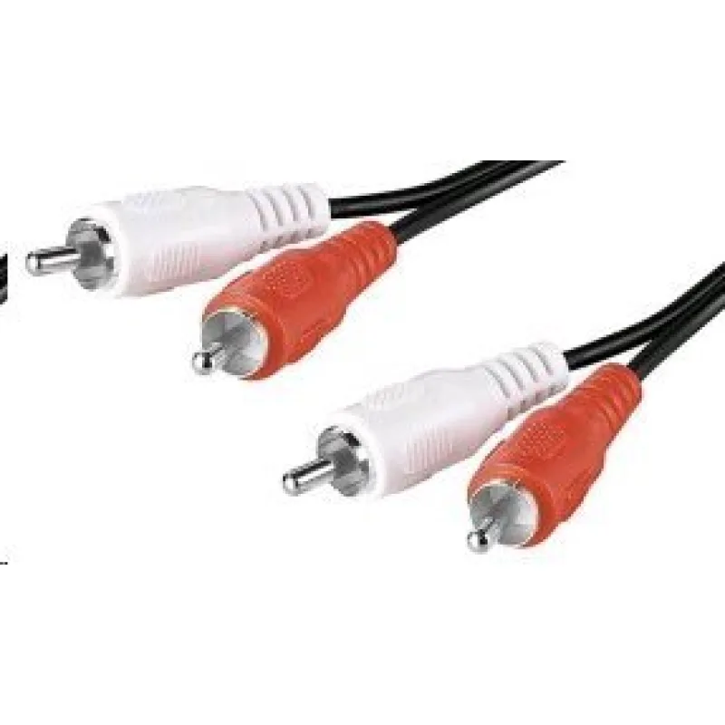 Kábel CABLEXPERT pripojný 2xcinch/2xcinch, 1,8m audio CCA-2R2R-6