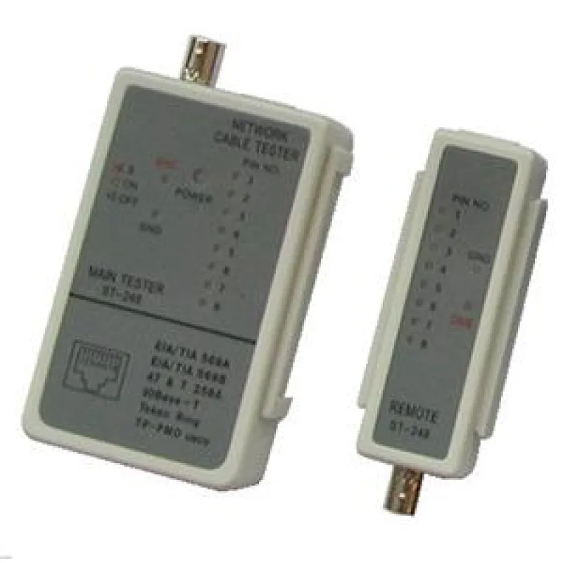 DATACOM Cable Tester LED RJ 45 / BNC 4580