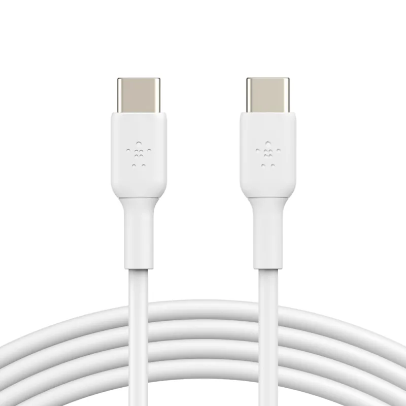 BELKIN kábel USB-C - USB-C, 1m, biely CAB003bt1MWH