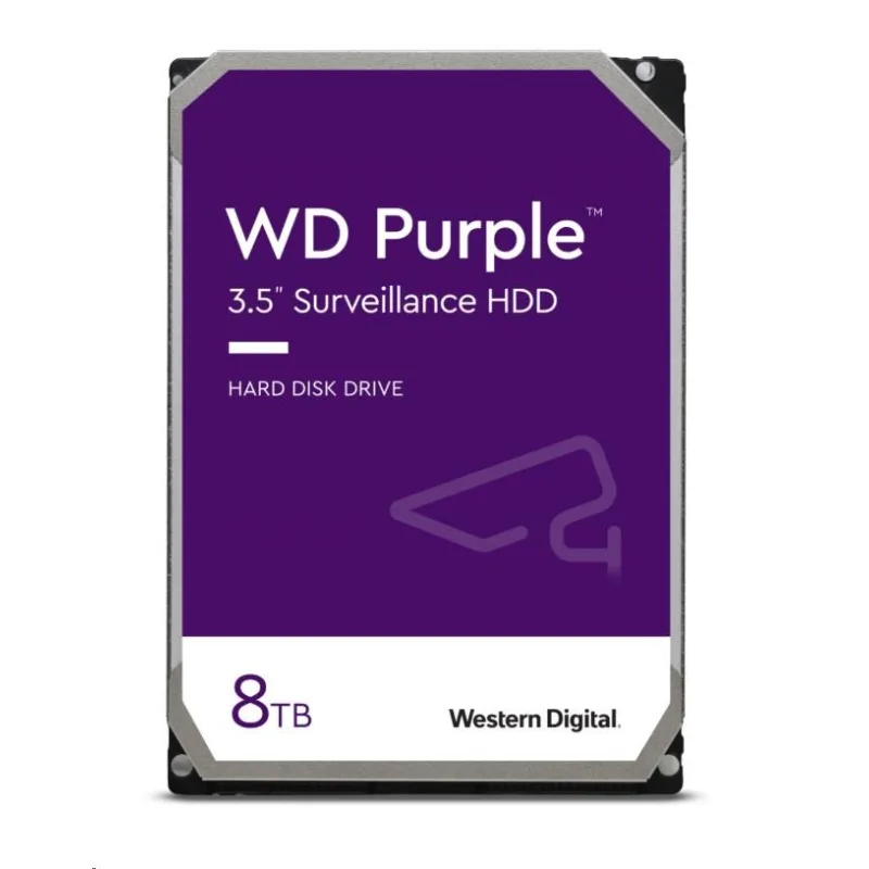 WD PURPLE WD85PURZ 8TB, SATA III 3.5", 256MB 5640RPM, 215MB/ s, Low…