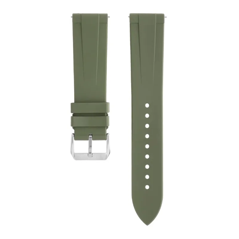 MPM Unisex řemínek na hodinky RJ.15354 (20 mm) - zelený