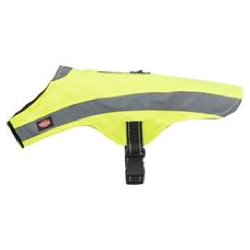 Bezpečnostní vesta, reflexní, neon žlutá S-40cm,hruď:48-72cm