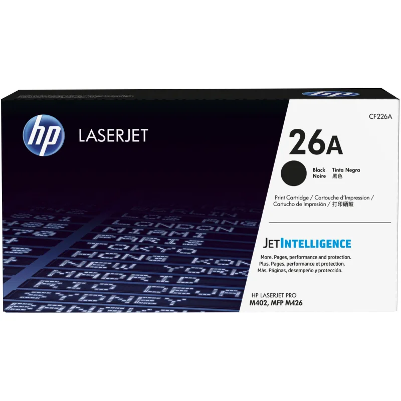 HP 26A tlačová kazeta čierna, CF226A CF226A