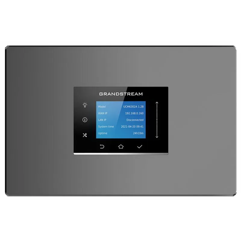 Grandstream UCM6302 Audio VoIP PBX, 500 užív., 75 súb. hov., audiokonf.…