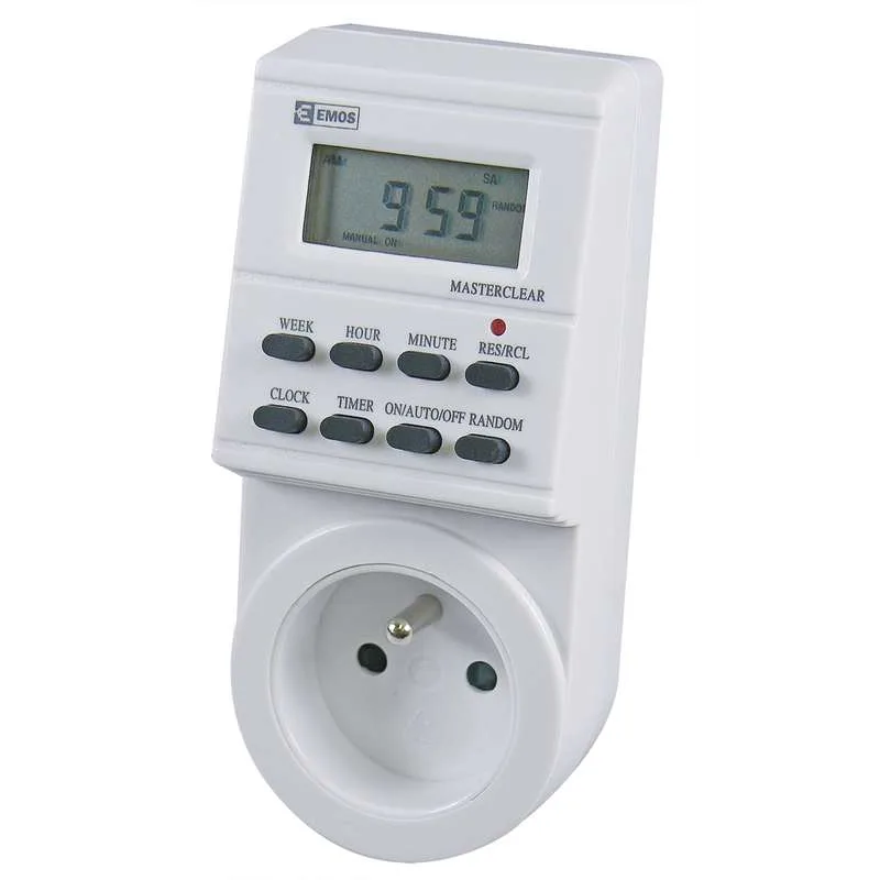 Digitálna spínacia zásuvka 3680W - denná (P5501) 1907110010