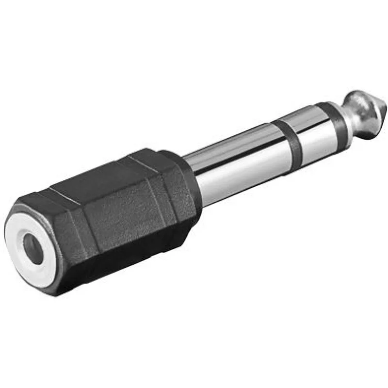 PremiumCord stereo jack adaptér 6.3 - 3.5 M/ F kjr-25