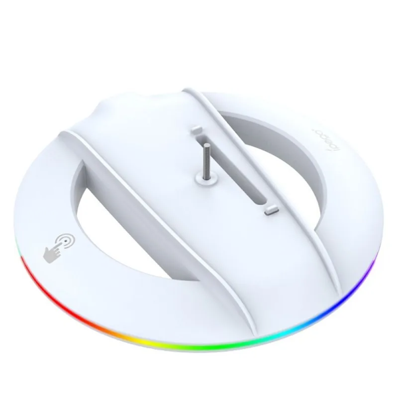 iPega P5S025S Vertikálny stojan s RGB pre PS5 Slim/PS5 Pro White…
