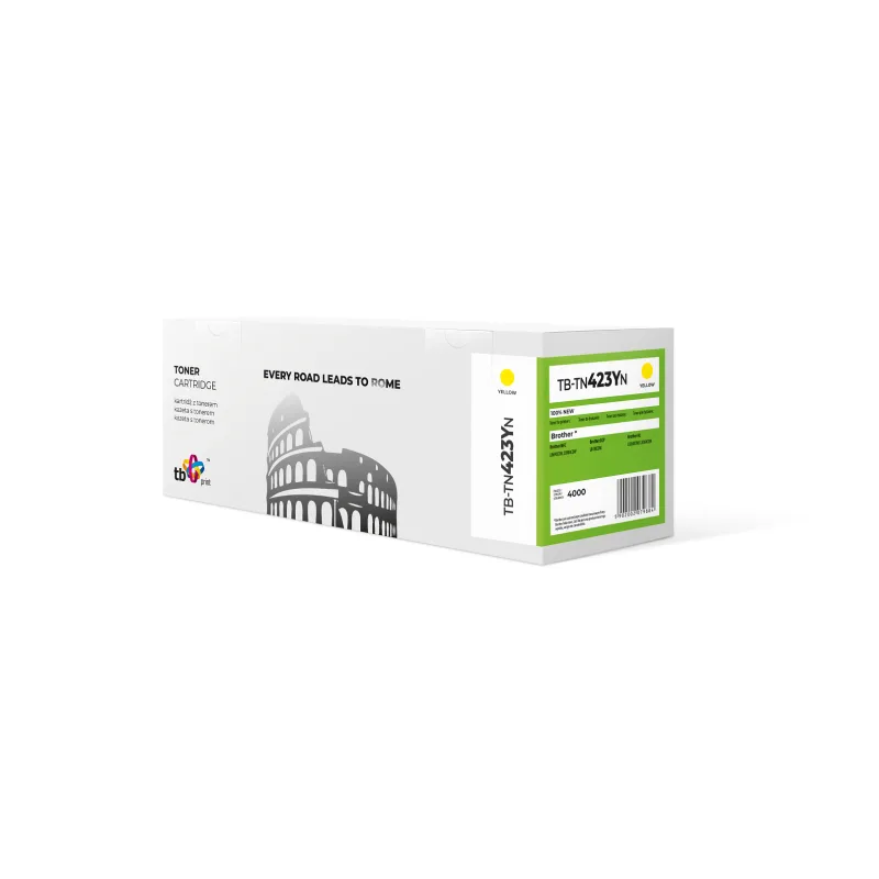 Toner TB komp. s Brother TN423Y Yellow, nová TB-TN423YN