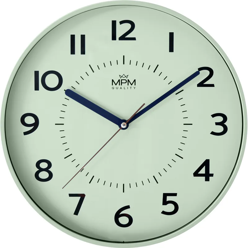 MPM Heikki - D Plastové nástěnné hodiny MPM Heikki E01.4429.40
