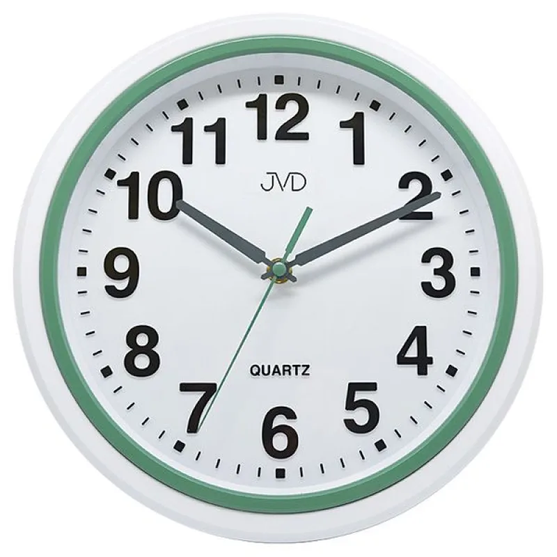 Plastové kuchyňské moderní hodiny JVD sweep HA41.3