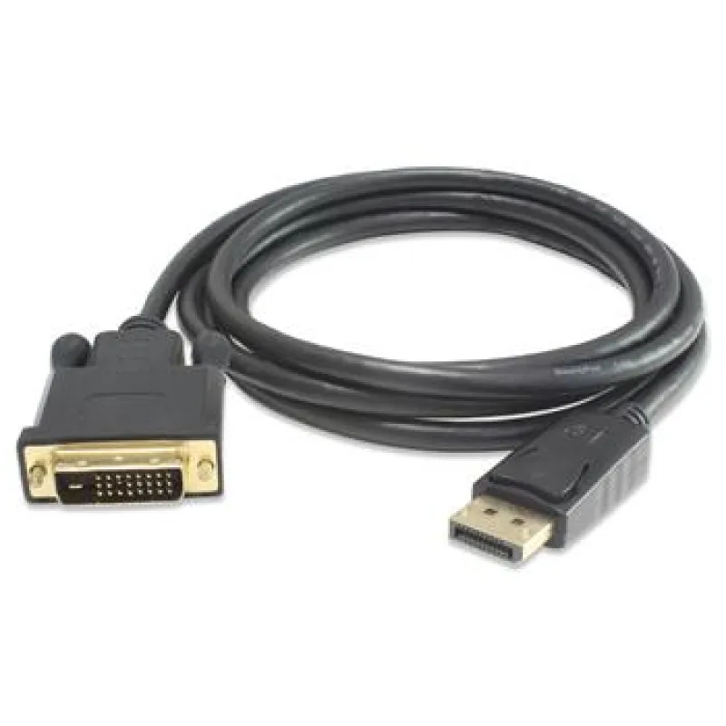 PremiumCord DisplayPort na DVI kábel 5m, tieň. M/ M kportadk02-05