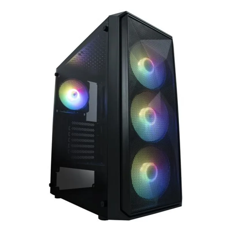 VeinX case ME19A Mid Tower, bez zdroje, 1x USB3.0, 1x USB2.0, 4x…