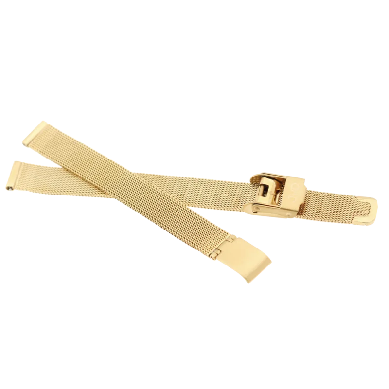 JVD Dámský zlatý kovový řemínek na hodinky JVD Touches RJ-TS5GM