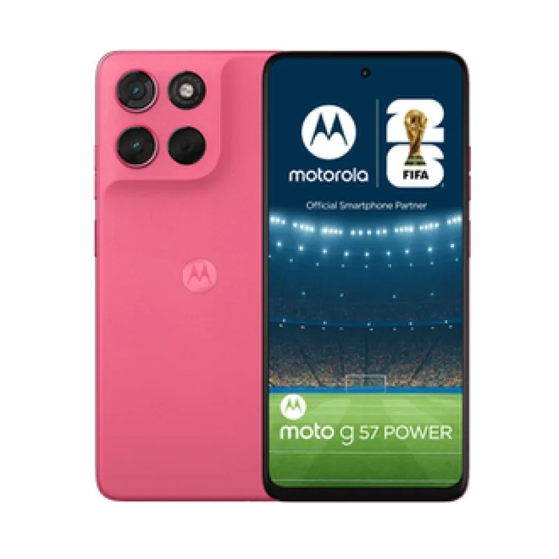 Mobil Motorola MOTO G57 Power 5G 12+256 GB Pink lemonade 840493609003