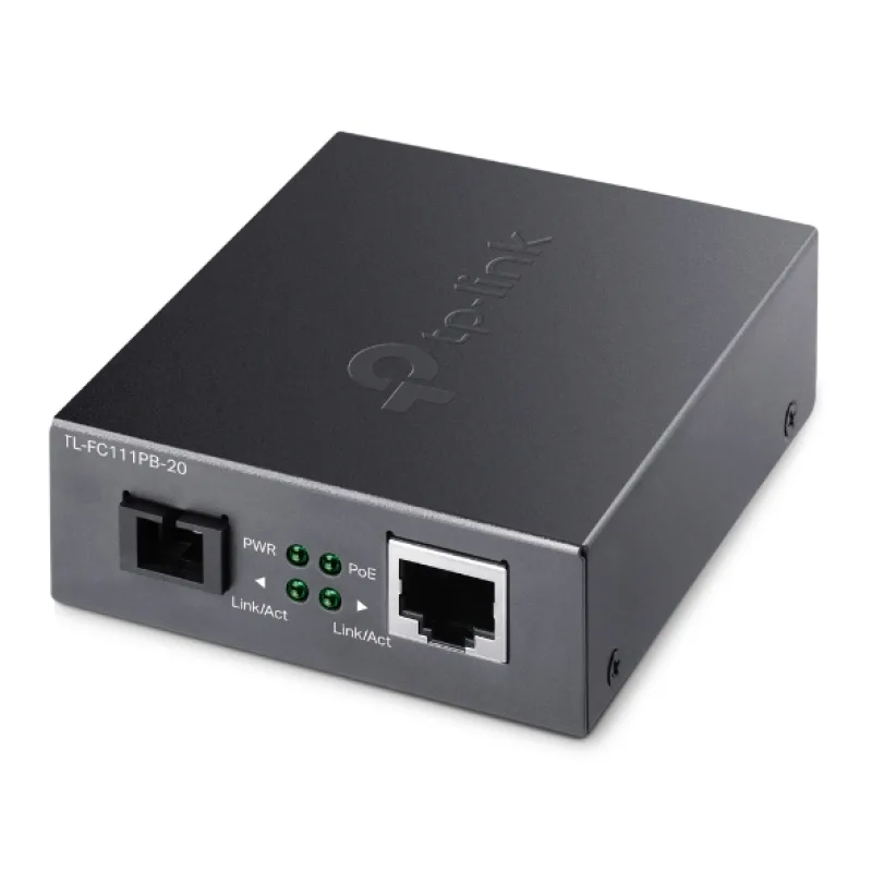 TP-Link FC111PB-20 10/ 100 SM WDM SC 20km POE FC111PB-20