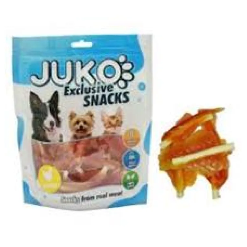 Chicken Soft Mini Jerky with Calcium Bone JUKO Snacks 70g