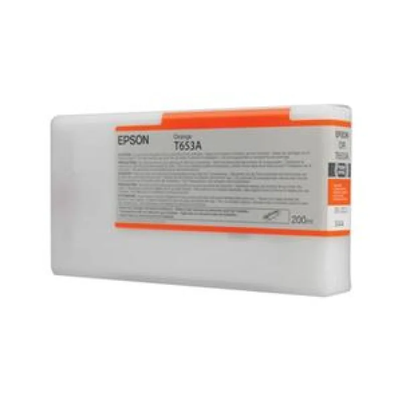 Epson T653 Orange Ink Cartridge (200ml) C13T653A00