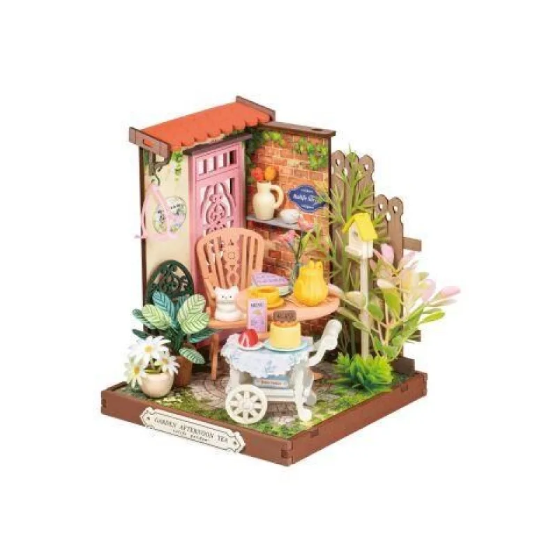 RoboTime Miniatura domečku Zahradní čajový koutek DS038