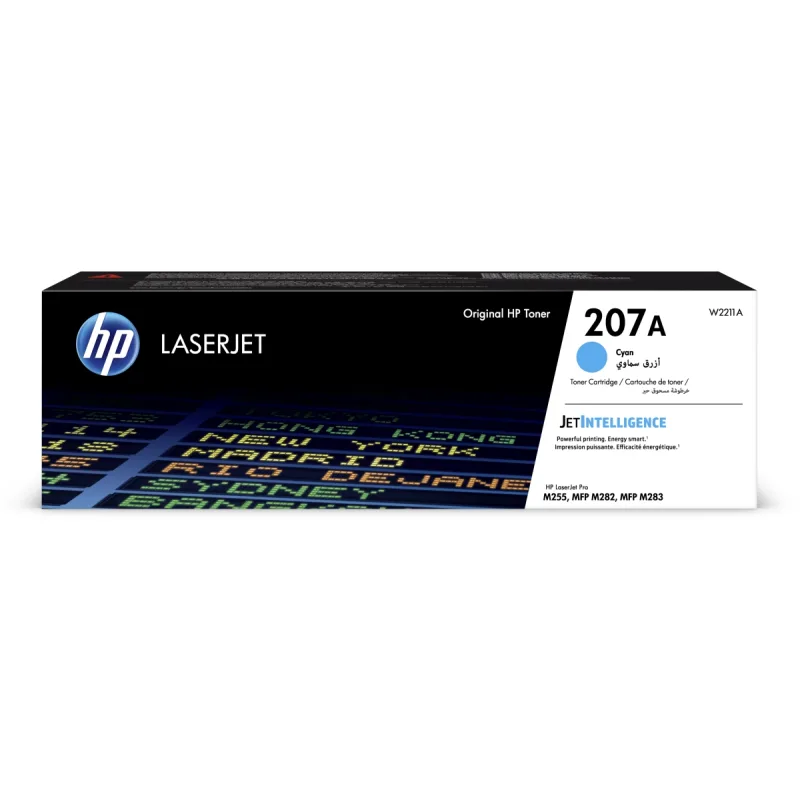 HP 207A Azúrový toner, W2211A W2211A