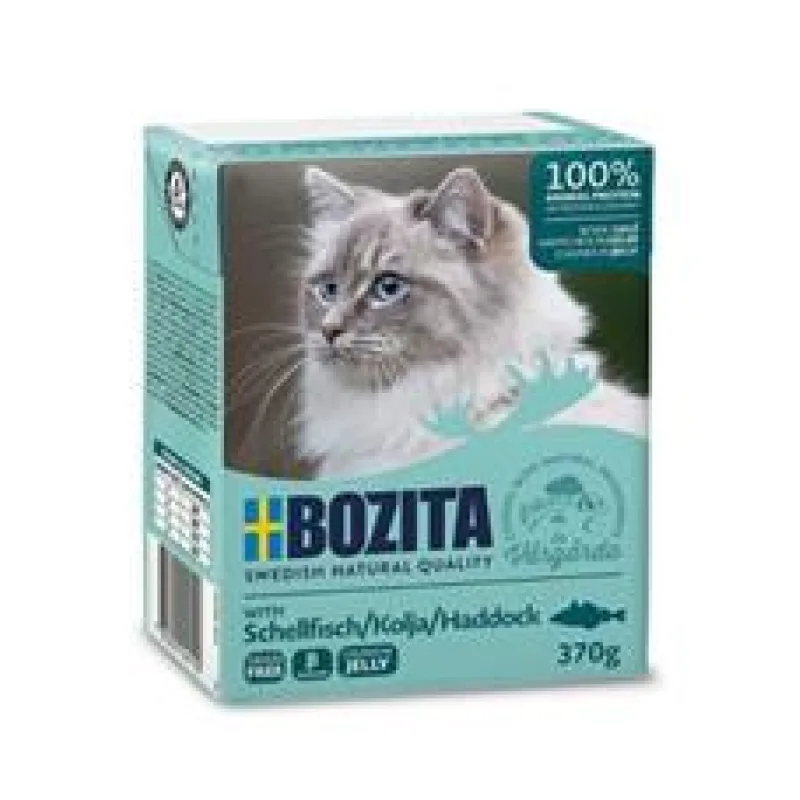 Bozita Cat kousky v želé s treskou TP 370g