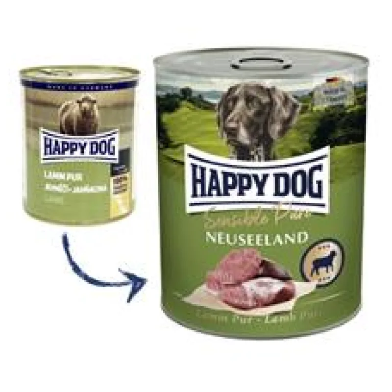 Happy dog Lamm Pur Neuseeland Jehněčí 400 g