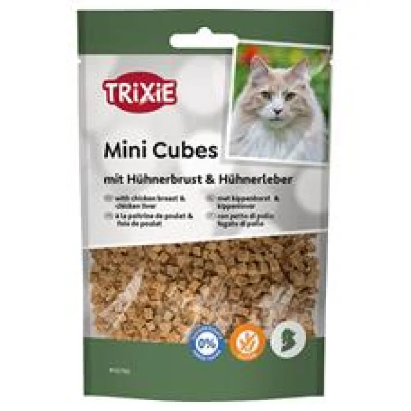 Mini Cubes, kostičky s kuřecími prsy a játry 50g