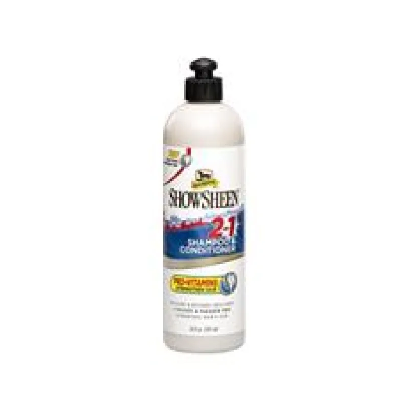 Absorbine ShowSheen 2v1 Šampon & Kondicionér - láhev 591 ml