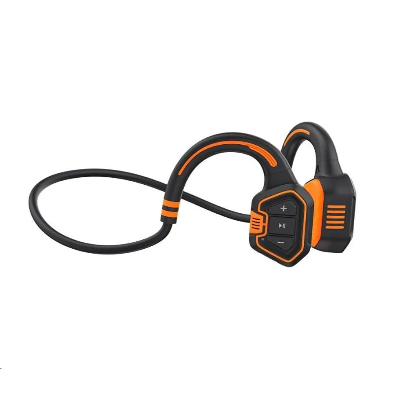 EVOLVEO bezdrátová sluchátka BoneSwim MP3 16GB, na lícní kosti, …