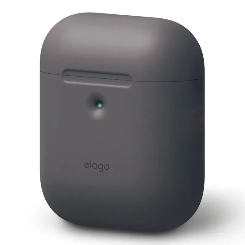 Elago Airpods 2 Silicone Case - Dark Gray EAP2SC-DGY