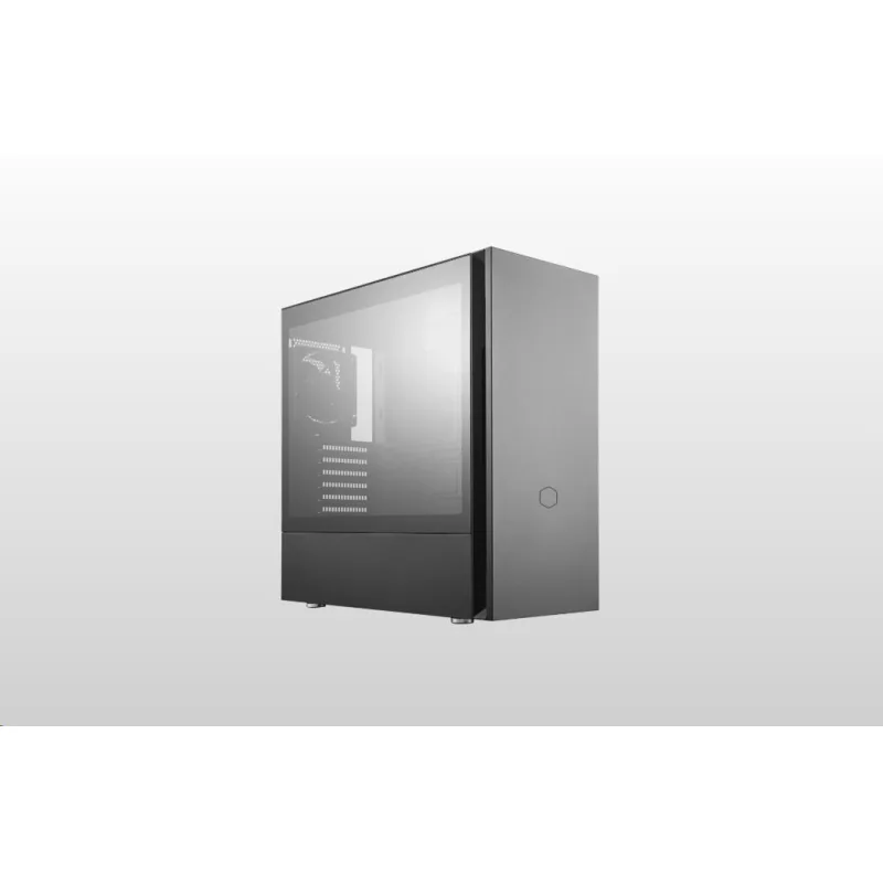 Cooler Master case Silencio S600 TG, ATX, Průhledná bočnice, 2x 120mm…