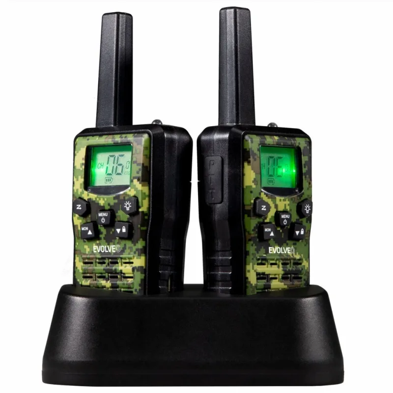 EVOLVEO FreeTalk 2W, PMR vysielačka s výkonom 0, 5 a 2W FT-2W