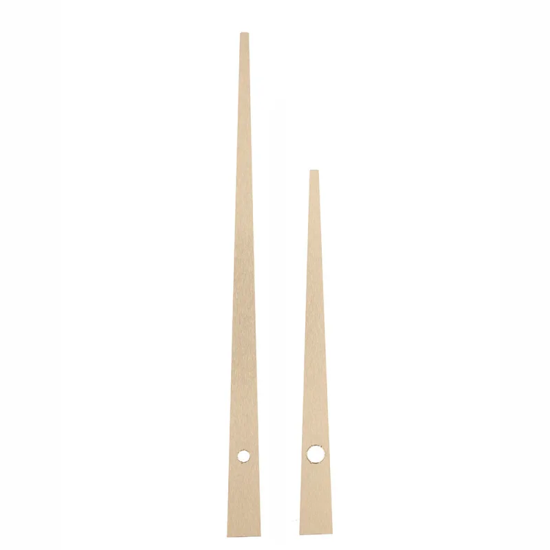 Kovové hodinové ručičky B27 (137 mm, 92 mm) - zlaté