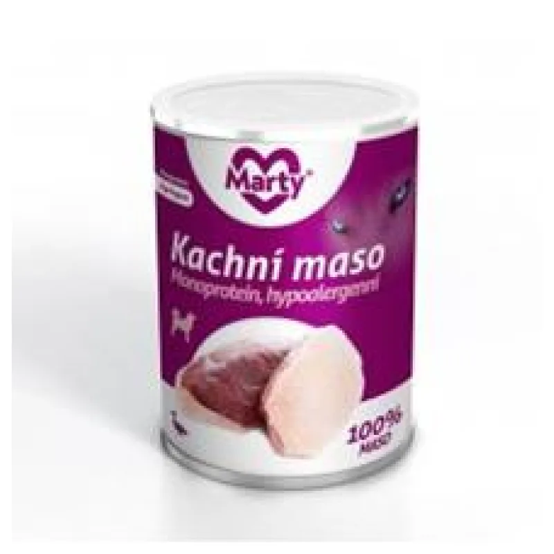 MARTY konz. pro psy - Monoprotein kachní 400g