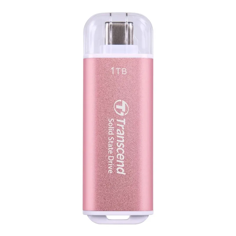 Transcend SSD 1TB ESD300 USB 3.2 Gen 2x1 - Pink TS1TESD300P