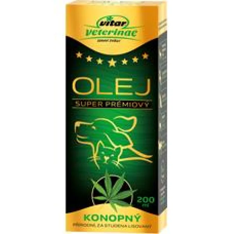 VITAR Veterinae Konopný olej 200 ml