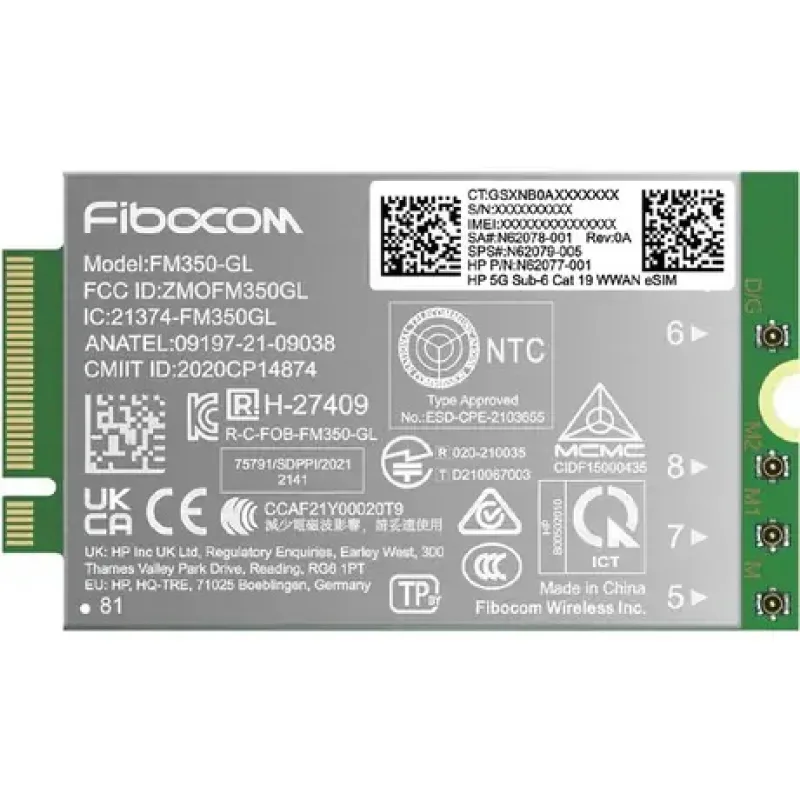 HP 5G NR/ 4G WWAN AM5R4AA