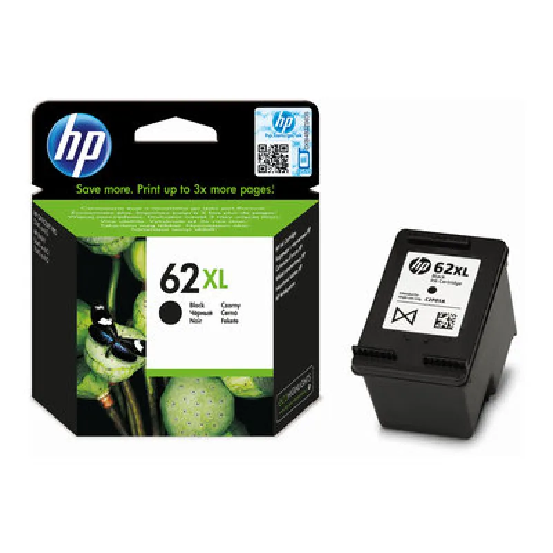 HP 62XL atramentová náplň čierna (C2P05AE) C2P05AE
