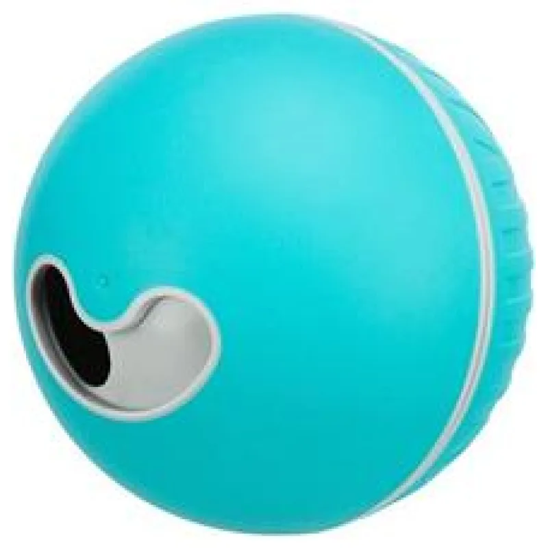 Snack Ball, míček na pamlsky, plast, tyrkysová 14 cm