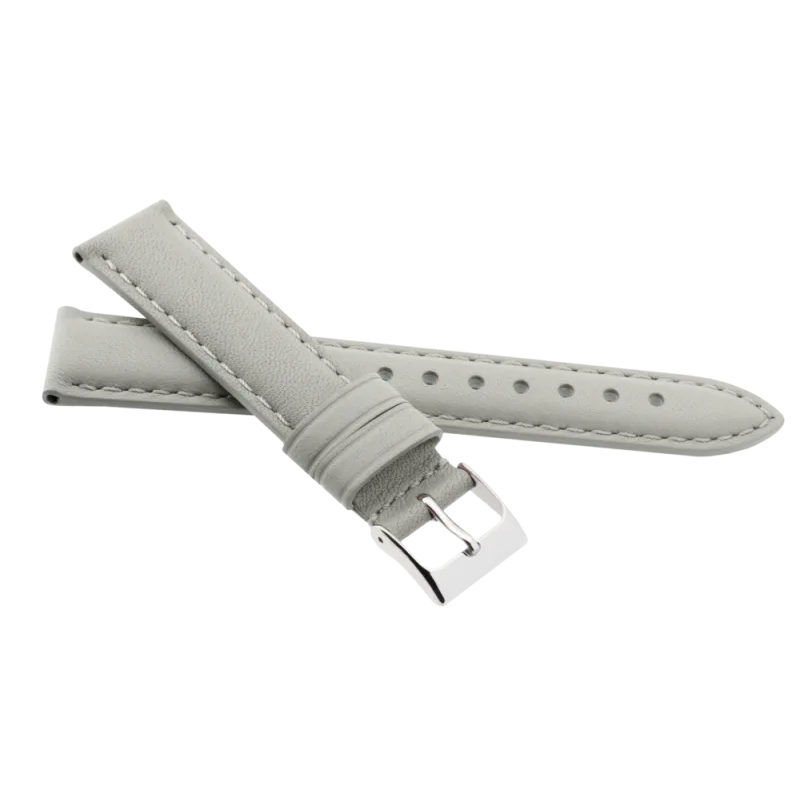JVD Unisex béžový kožený řemínek na hodinky R41315/14